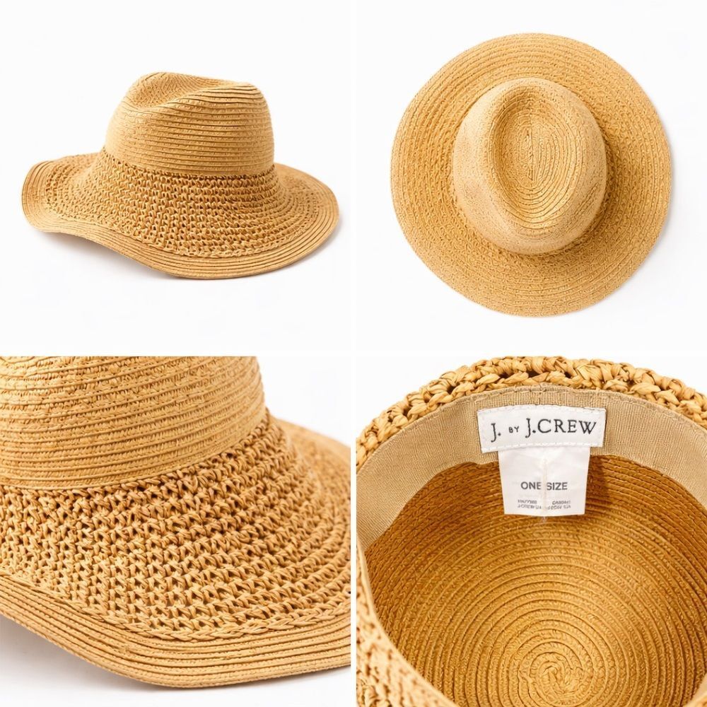 J. By J. Crew Woven Straw Sun Hat
